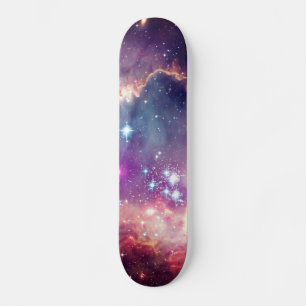Galaxy Stars Rymden Astronomy Coola Girls Mini Skateboard Bräda 18,5 Cm