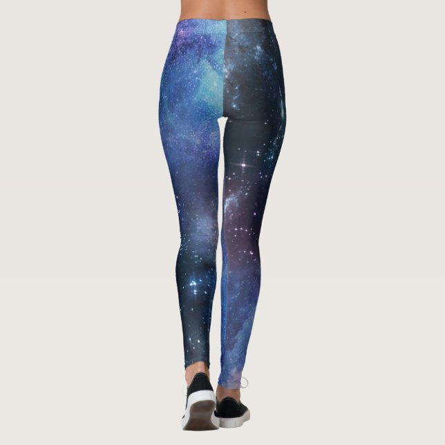 Galaxy Stars Universe Leggings (Baksida)