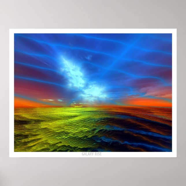 Galaxy Stiga upp Poster (Framsidan)