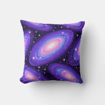 Galaxy Swirls Mönster Dreamy Cosmic Nebula Design