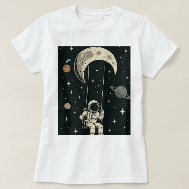 Galaxy-tema t shirt (Design framsida)