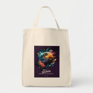 Galaxy Tote Bag Tygkasse
