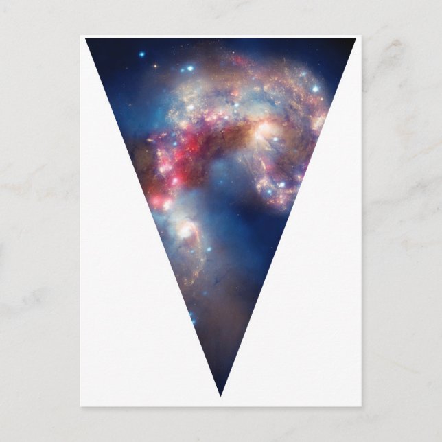 Galaxy Triangle Vykort (Framsida)