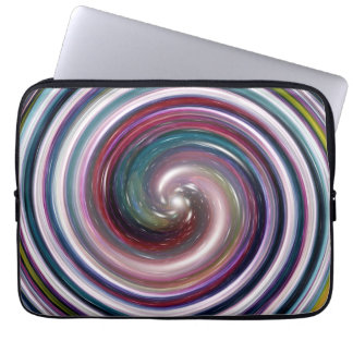 Galaxy Twirl Abstrakt Art Laptop Sleeve