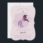 Galaxy Unicorn-fotoparinbjudan Julkort<br><div class="desc">Galaxy Unicorn-fotoparinbjudan. En del av en matchande födelsedagssamling.</div>