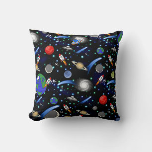 Galaxy Universe - Planets, Stars, Comets, Rockets Kudde