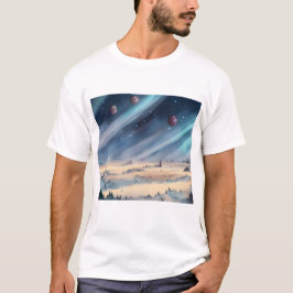 Galaxy, Universe, Stars, Rymden T-Shirt