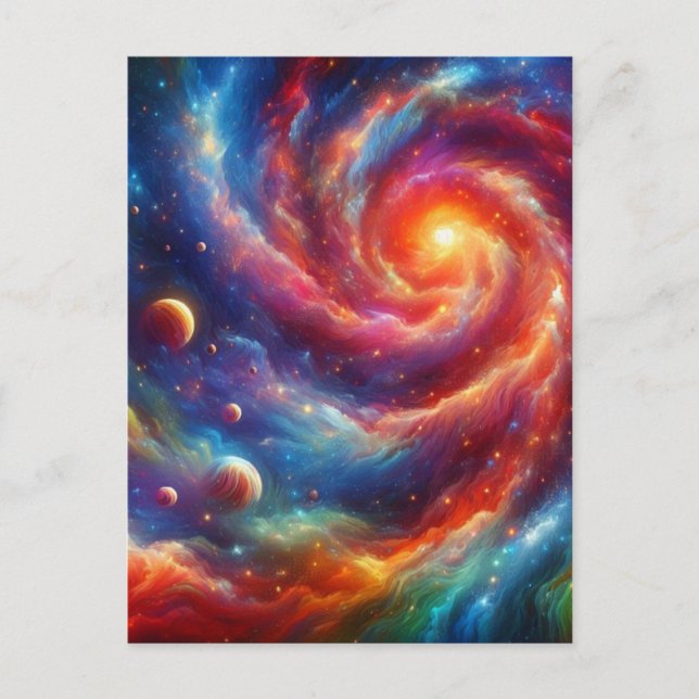 Galaxy Vykort (Framsida)