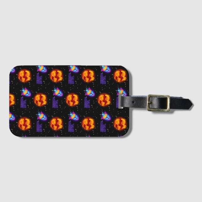 Galaxy Wanderer Isolerad Tumbler Bagagebricka (Framsida horisontal)