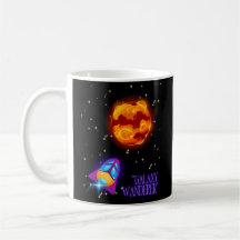 Galaxy Wanderer Isolerad Tumbler