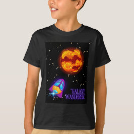 Galaxy Wanderer Isolerad Tumbler T Shirt