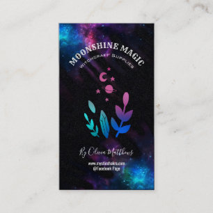Galaxy Witchcraft Spell Kit Visitkort
