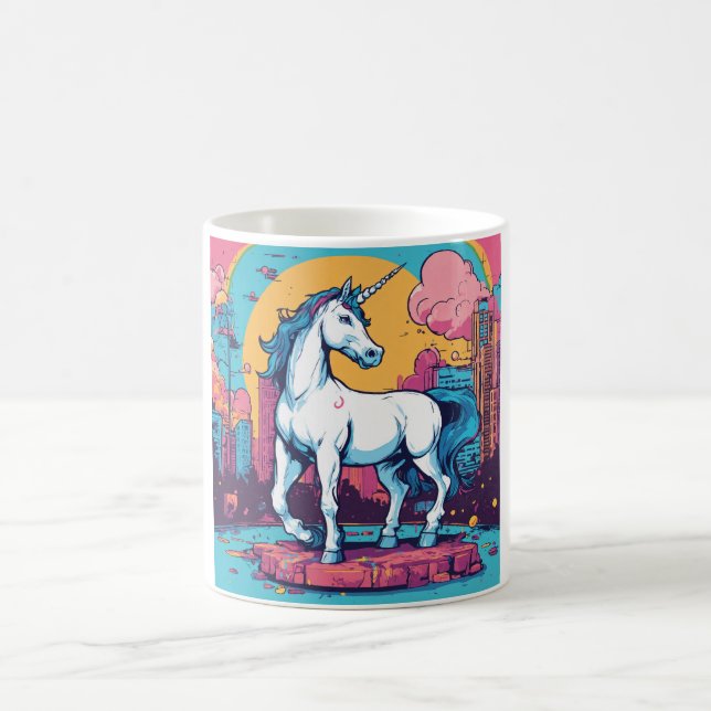 GalaxyGlimmer Unicorn Tee Kaffemugg (Center)