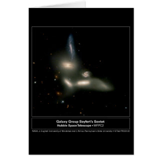 GalaxyGroupSeyfertsSextet-2002-22a Hälsningskort