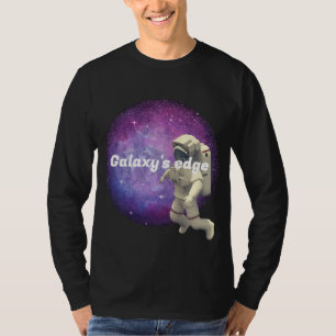 Galaxys Coola blanksteg i kant l Black T Shirt