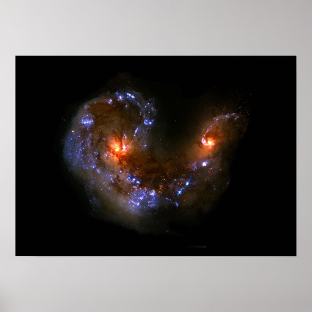 Galaxys hjärta poster (Framsidan)