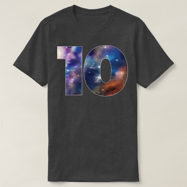 Galay 10-åriga 10:e födelsedag - Astro T Shirt (Design framsida)