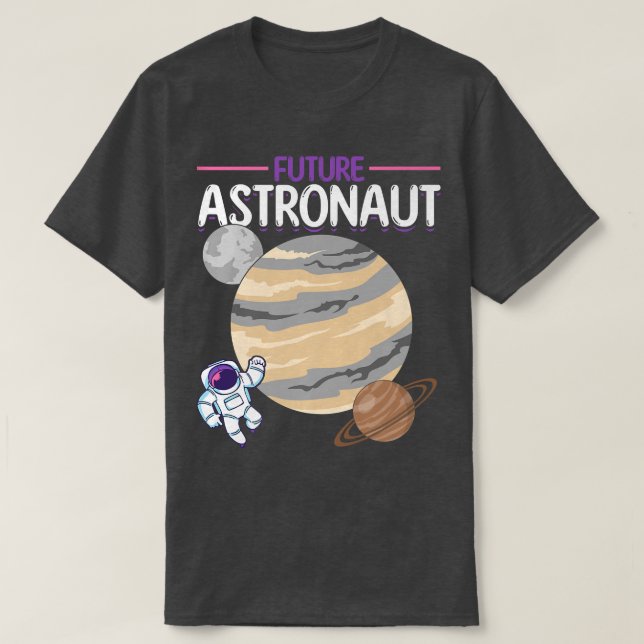 Galay Planets Rymden Science Universe Future T Shirt (Design framsida)