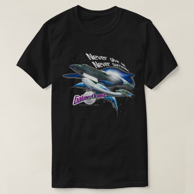 Galay Quest Aldrige överlämnande T Shirt (Design framsida)