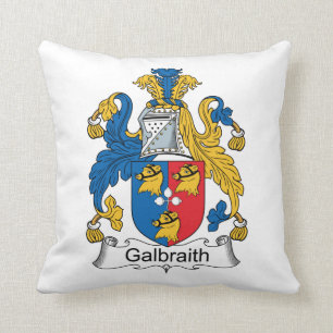 Galbraith familjvapensköld kudde