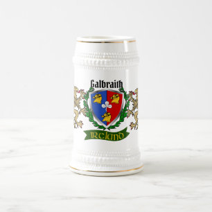 Galbraith Irish Shield Beer Stein Sejdel
