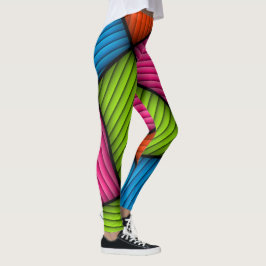 Galen abstrakt funky leggings