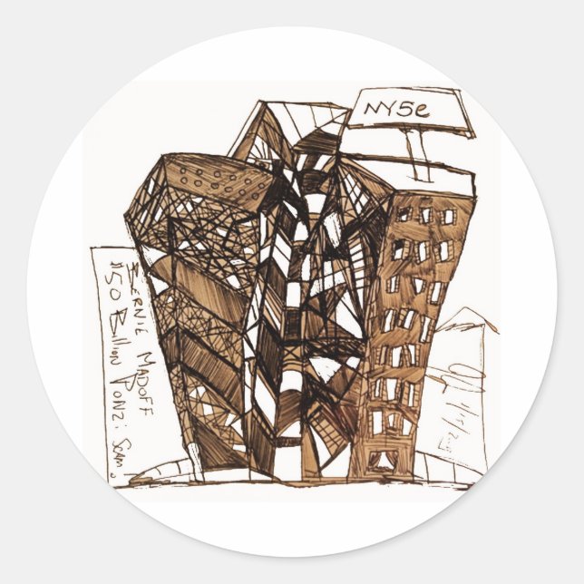 galen benvit runt klistermärke (Framsida)