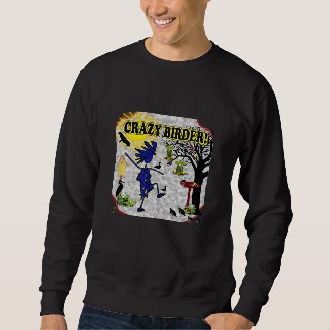 Galen Birderskjorta & gåvor Sweatshirt (Framsida)