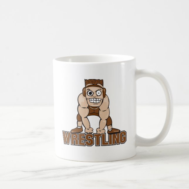 galen brottare wrestling design kaffemugg (Höger)