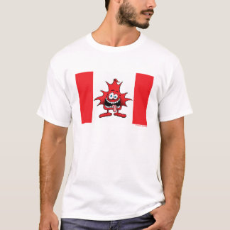 Galen Canuck sinnessjuk lönnlövskjorta T Shirt
