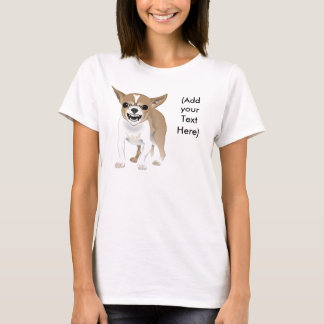Galen Chihuahua, (tillfoga din text), Tee Shirt