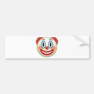 Galen clown Emoji Bildekal