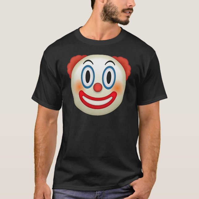Galen clown Emoji T Shirt (Framsida)
