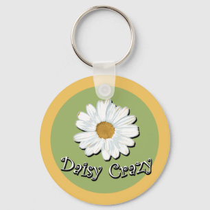 Galen daisy nyckelring