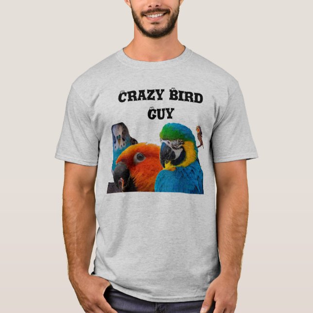 Galen fågelgrabbTshirt Tröja (Framsida)