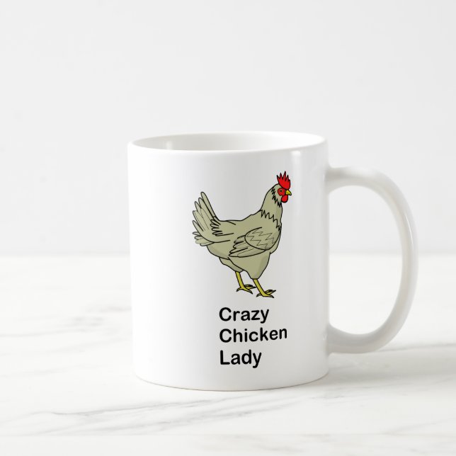 Galen feg dam kaffemugg (Höger)