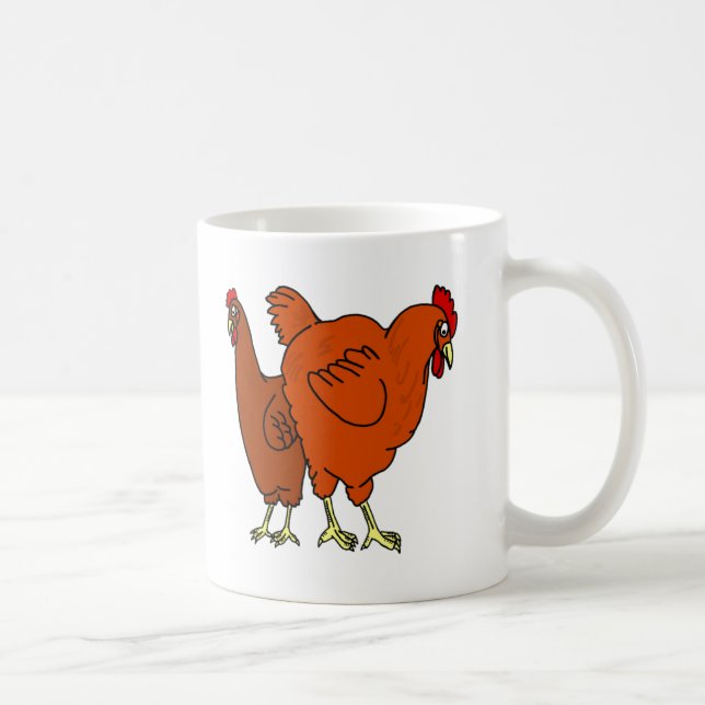 Galen feg dam kaffemugg (Höger)