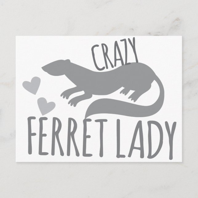 galen ferret dam vykort (Framsida)