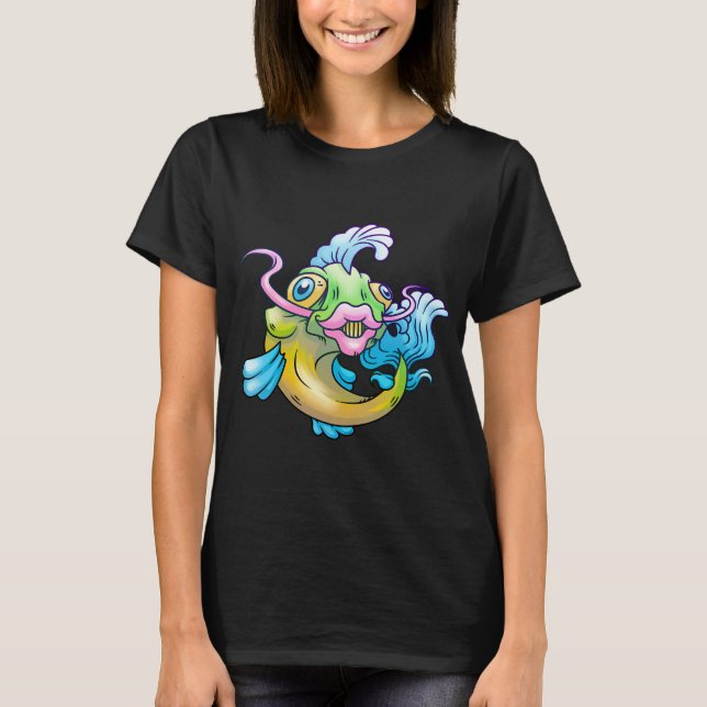 galen fisk t shirt (Framsida)