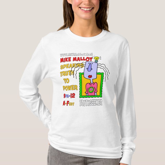 GALEN FLICKA TRUTHSEEKER T SHIRT (Framsida)