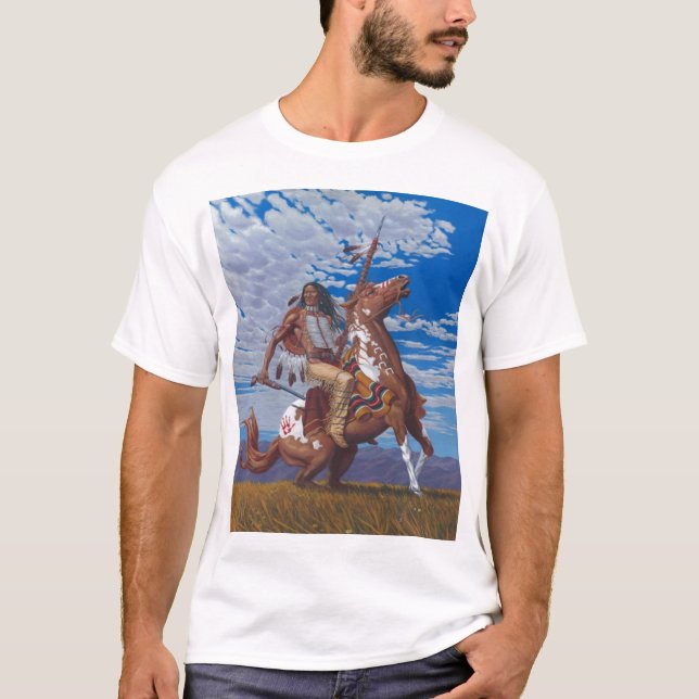 Galen häst tee shirt (Framsida)