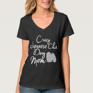 Galen japansk hakahundmamma tee shirt