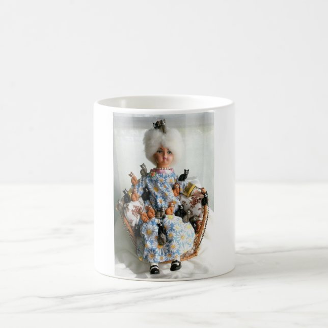 Galen kattdam kaffemugg (Center)