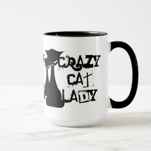 Galen kattdam mugg