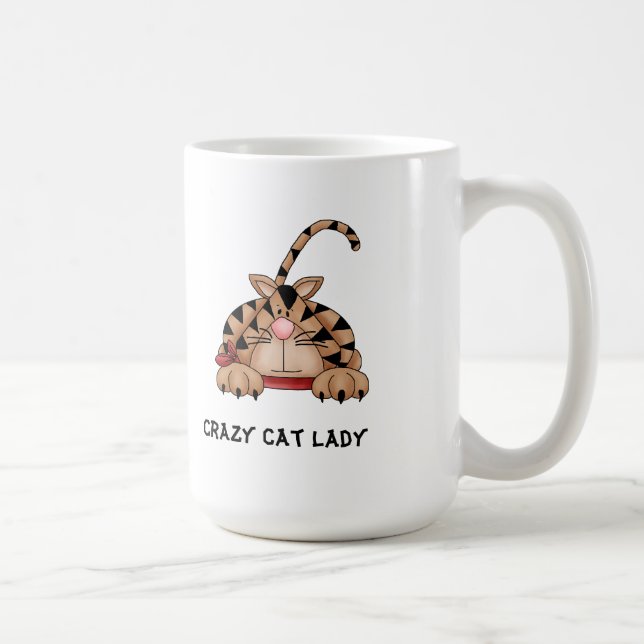 Galen kattdammugg kaffemugg (Höger)