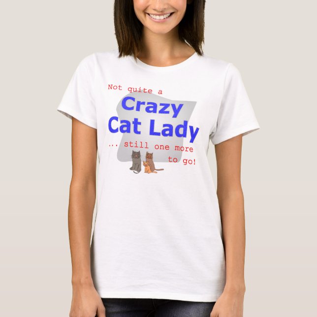 Galen kattdamutslagsplats t-shirt (Framsida)