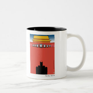 Galen krabbamugg Två-Tonad mugg