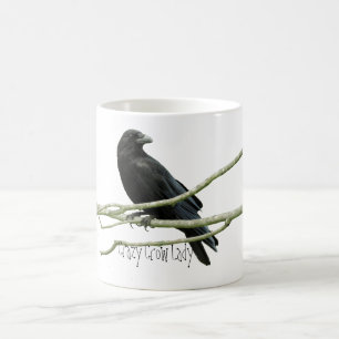 Galen kråkadammugg kaffemugg