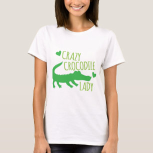 Galen krokodildam t-shirt