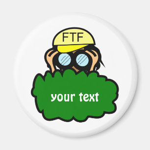 Galen magnet för Geocacher Geocaching
